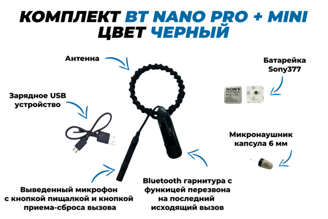 Bluetooth Nano Pro + Mini